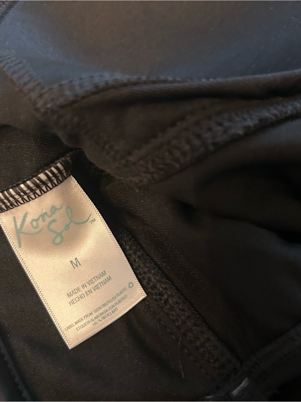 Kona Sol Black One-Piece Swimsuit - Picture 3 of 12